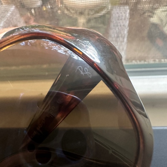 Ray Ban - RB4068 - rectangular tortoiseshell polarized - Picture 5 of 6